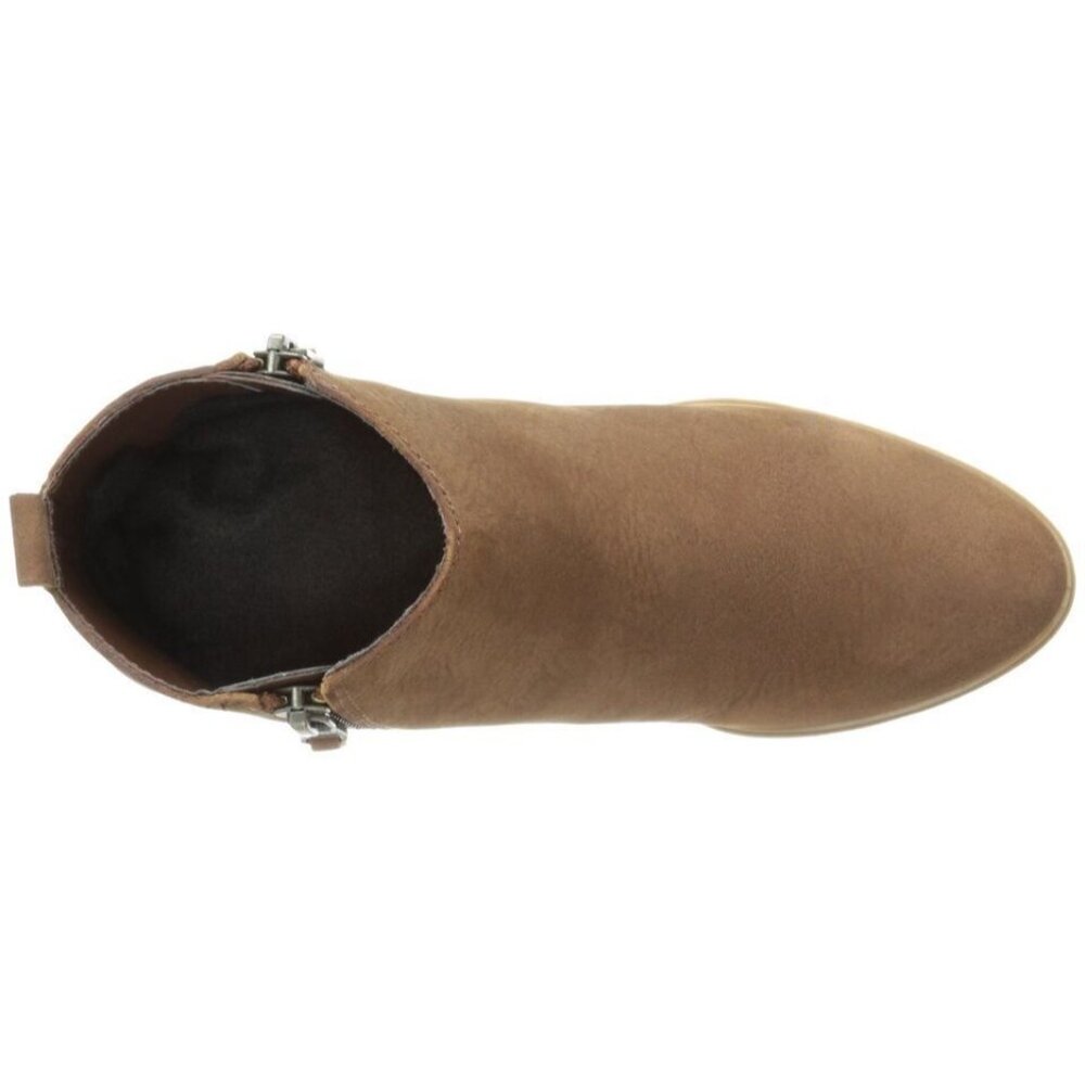Lauren Ralph Lauren Shira Booties in Dark Snuff Oily Nubuck  Size 10B New In Box - Picture 2 of 9